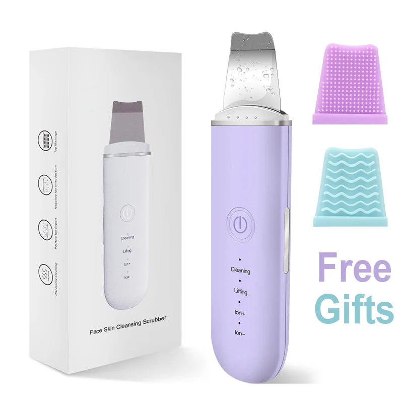 Ultrasonic Skin Scrubber – Deep Clean & Lift