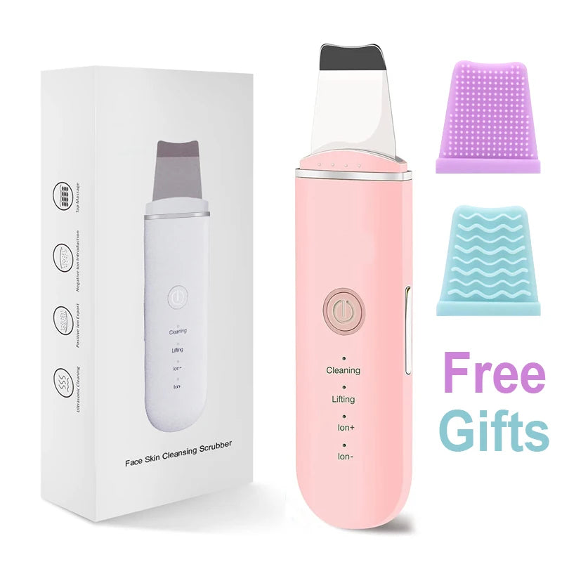 Ultrasonic Skin Scrubber – Deep Clean & Lift