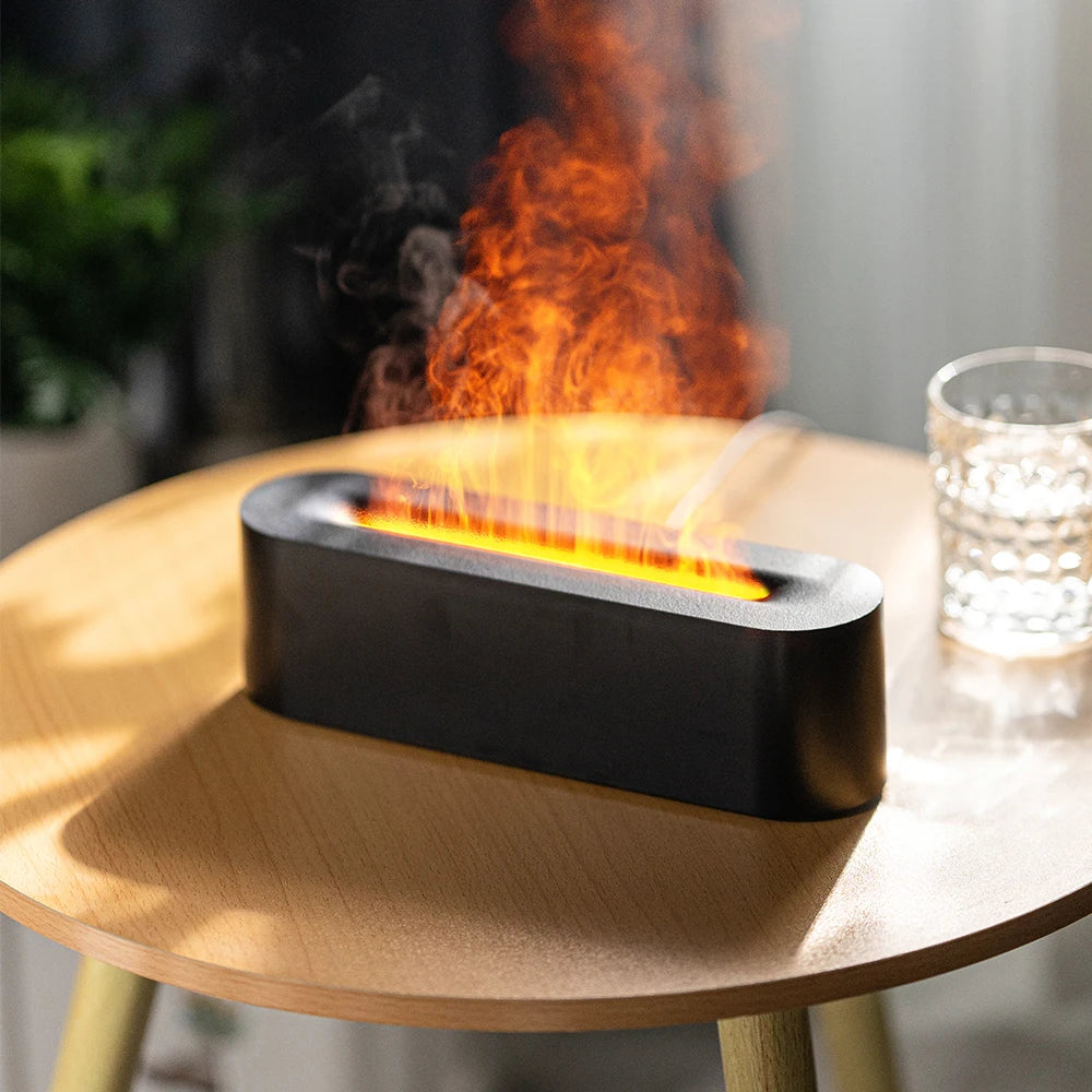 RGB Flame Aroma Diffuser & Humidifier