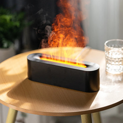 RGB Flame Aroma Diffuser & Humidifier
