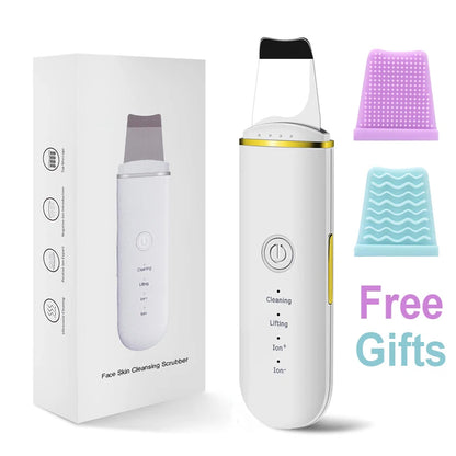 Ultrasonic Skin Scrubber – Deep Clean & Lift