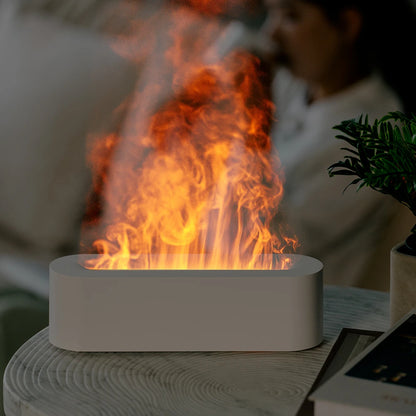 RGB Flame Aroma Diffuser & Humidifier