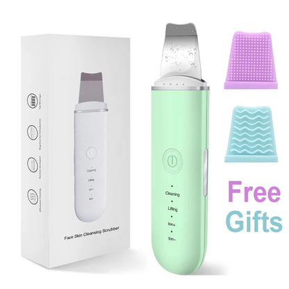 Ultrasonic Skin Scrubber – Deep Clean & Lift