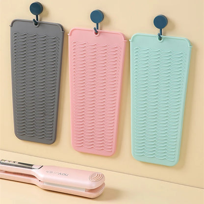 Silicone Heat-Resistant Hair Tool Pouch & Mat